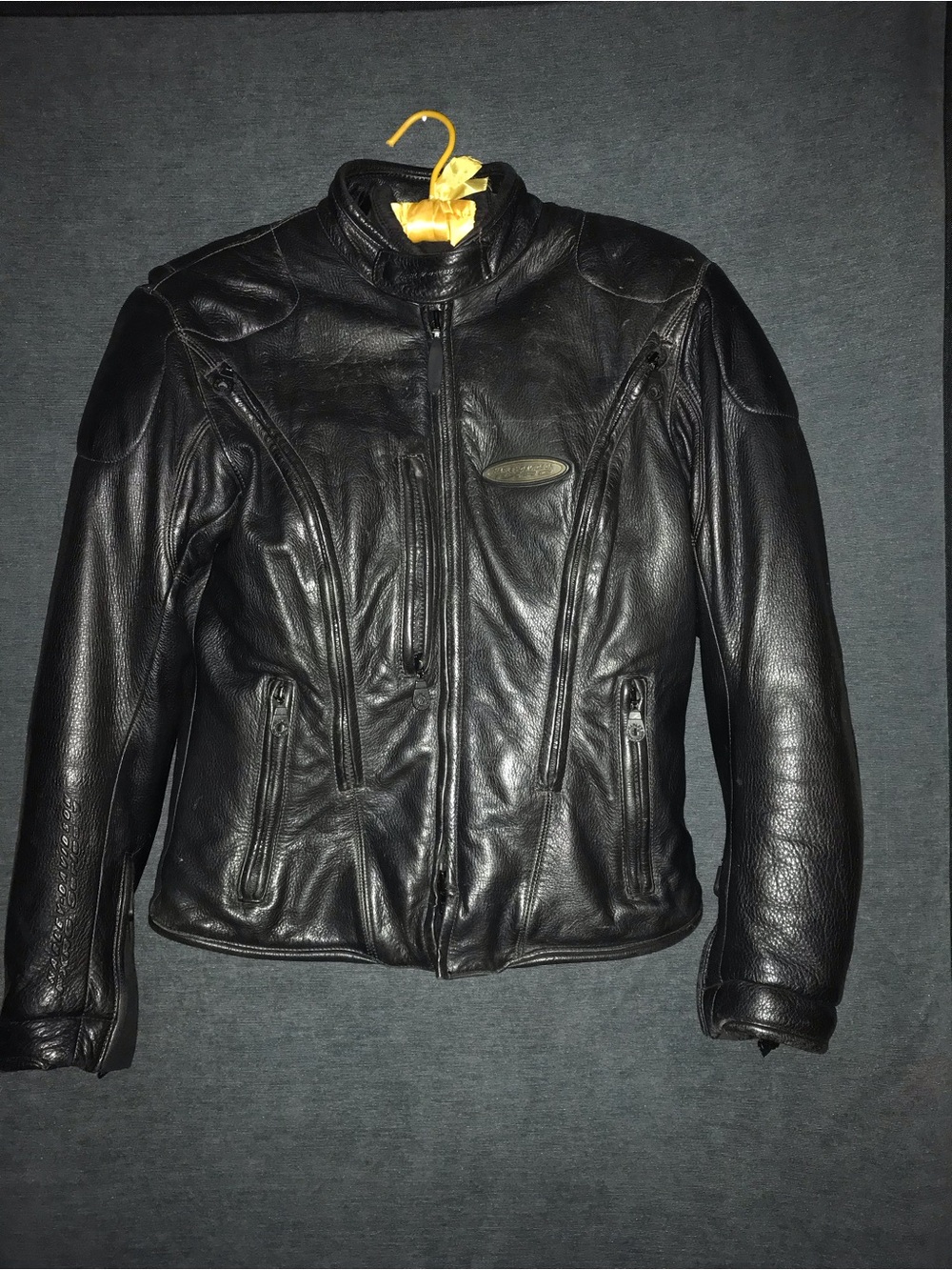 Harley-Davidson Black Leather Women's Motorcycle Jacket